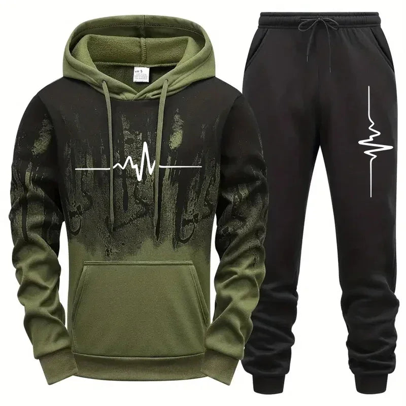 High Quality Men's Tracksuit Casual Jogging Men Versatile Sweatshirts