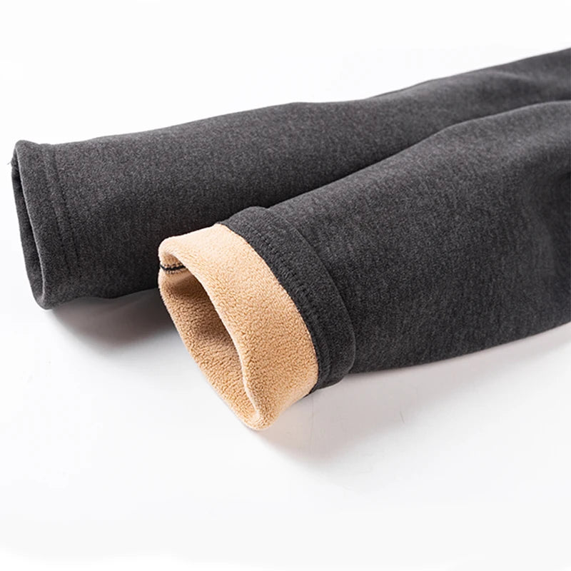 Thermal Underwear Men's Winter Clothes Fleece Keep Warm Pants Soft