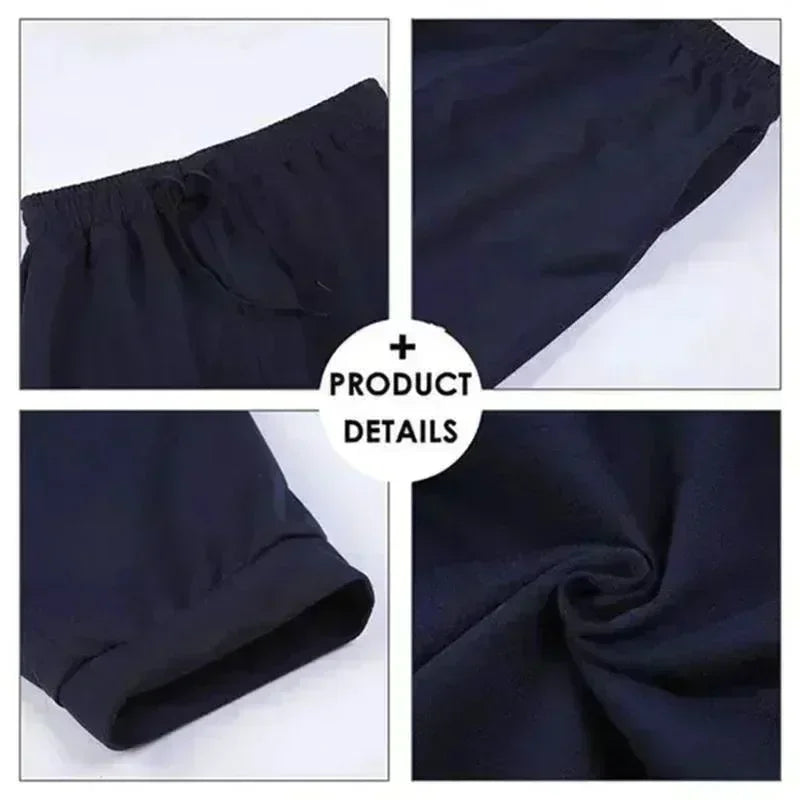 2025 Men's outdoor activity fashionable thick pants new casual loose
