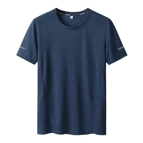 T-shirt Big Size 9XL for Men Quick Drying T-shirt for Men Round Neck