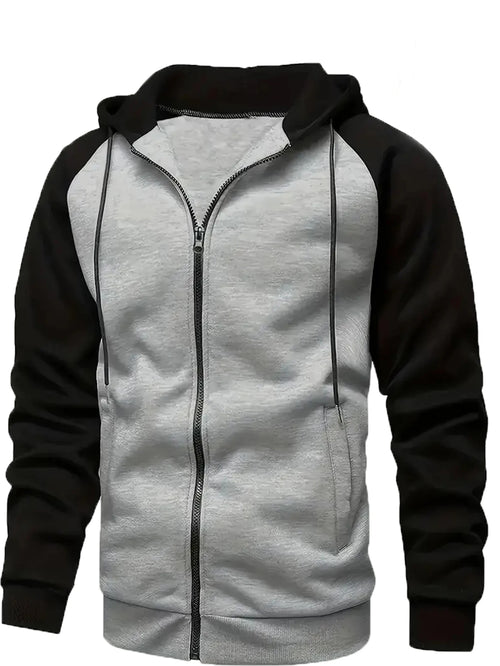 Autumn Winter New Zipper Fleece Hooded Coat Casual Men Women Plus Size