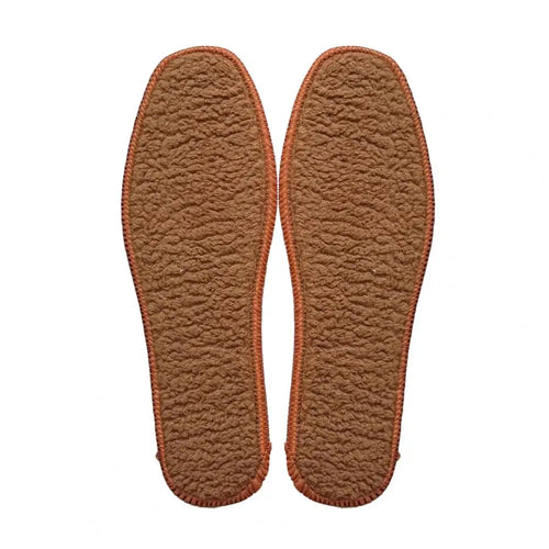 Shoe Insoles Faux Wool Soft Sweat-absorbing Women Men Keep Warm Shoe