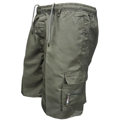 Fashion Men's Military Cargo Shorts Mens Tactical Pants Casual Big