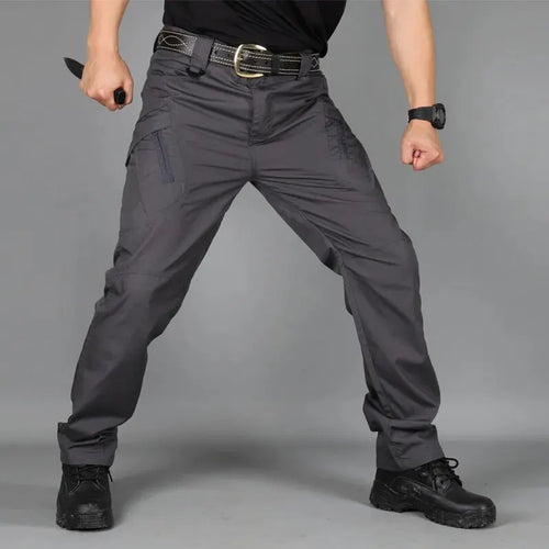 Military Tactical Pants Cargo Men Waterproof Trousers Casual Pants