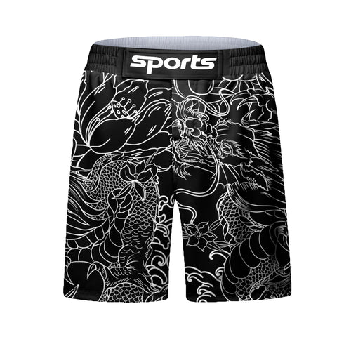 Men Tracksuit MMA No Gi Rashguard Jiu Jitsu T-shirt+Pants Boxing