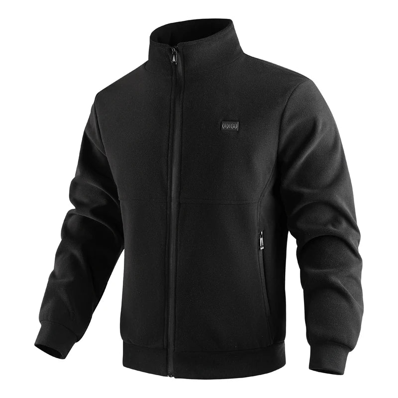 New Winter Fashion Versatile Polar Fleece Thick Heating Warm Jacket
