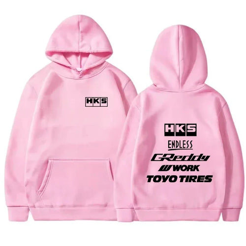 2025 Men Fashion Cool Hoodie Japan JDM Modified Car HKS ENDLESS Hoody