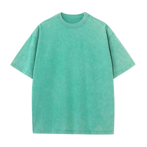 Custom Your LOGO Hip Hop Streetwear Men 100% Cotton T-shirts Oversized