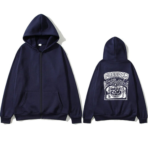 Simon Henriksson Zipper Hoodie "Scream of Fear" Simon's Role Playing