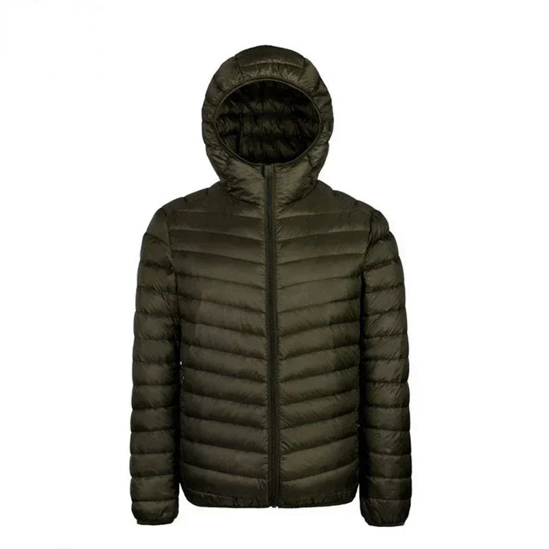 Down Jacket Men's 2024 New 90% White Duck Down Super Light Down Jacket
