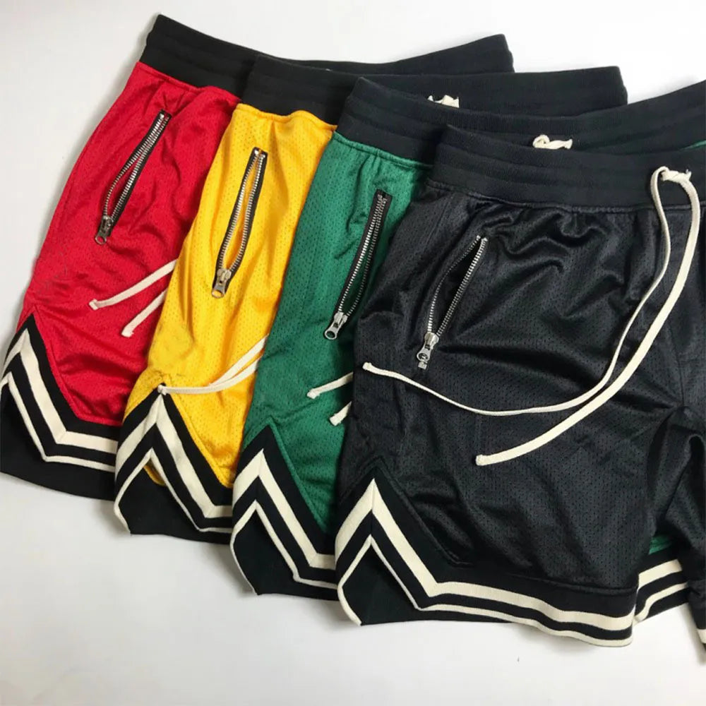Men's Sports Basketball Shorts Mesh Quick Dry Gym Shorts for Summer