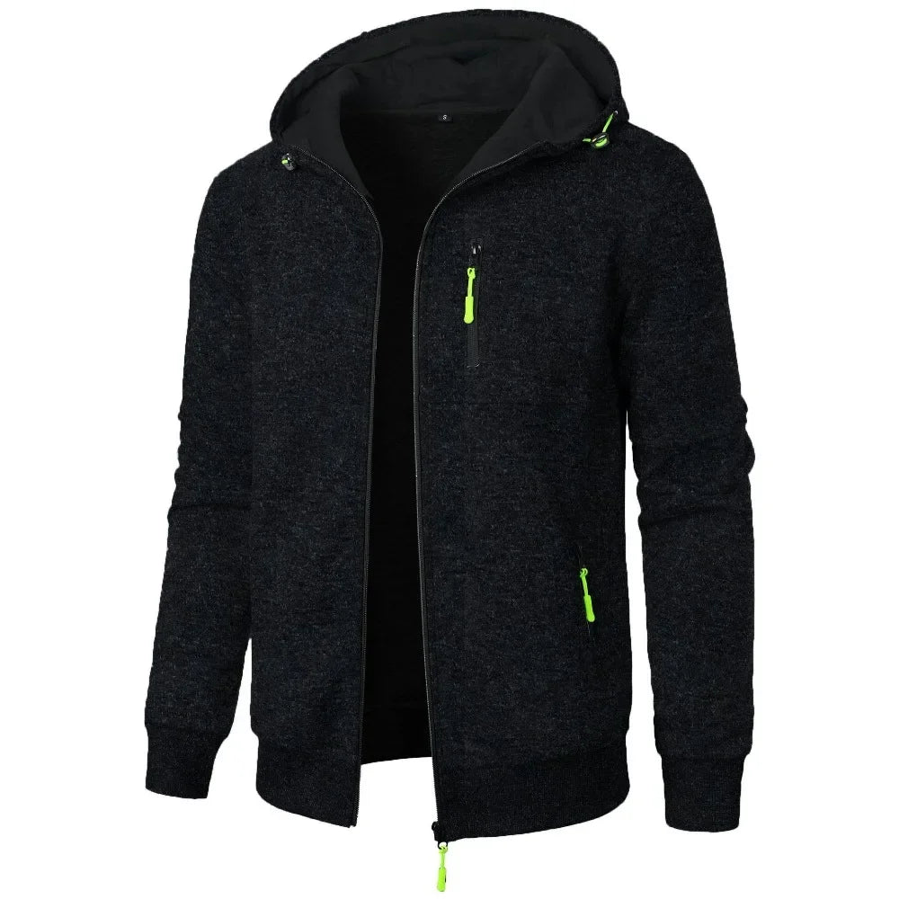 Men's Casual Sweatshirts Hooded Sweatshirt Slim Fit Sportswear Autumn