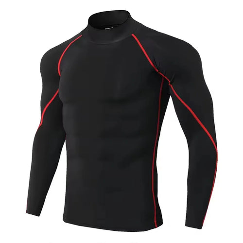 Men Compression Long Sleeve T Shirt Sportswear Male Skinny Tshirt