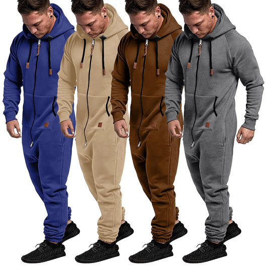 New Custom 3D Full Design Jumpsuit Pajamas Long-sleeved sports pants