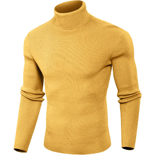 Animal Game Luxury Men's Cold Blouse Casual Sweaters Woolen Turtleneck