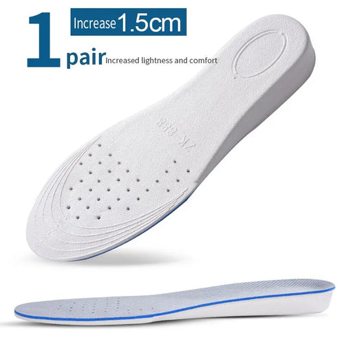 1Pair Invisible Height Increase Insoles for Shoes Breathable