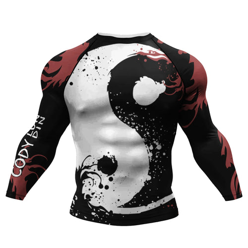 Cody Lundin Tattoo Men's Gym Compression Tshirt Masculine Sublimation