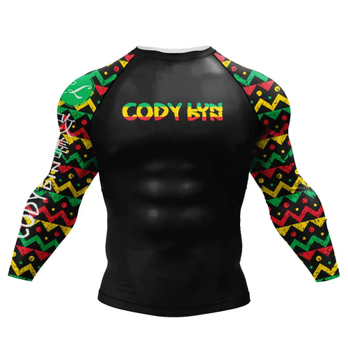 Cody Lundin Tattoo Men's Gym Compression Tshirt Masculine Sublimation
