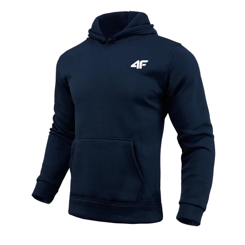 Man Hooded Sweatshirts All Season Daily Casual Sports Hoody Coats Home
