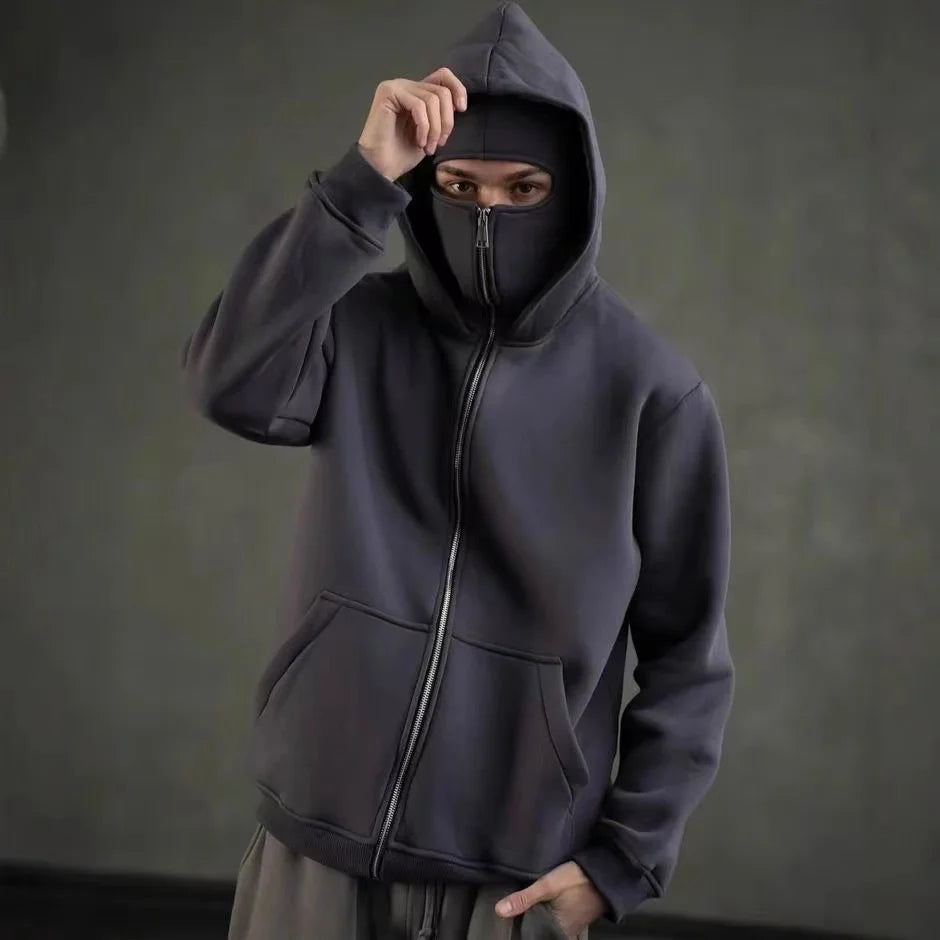 Men and women Balaclava Y2K Gothic Harajuku winter new item double