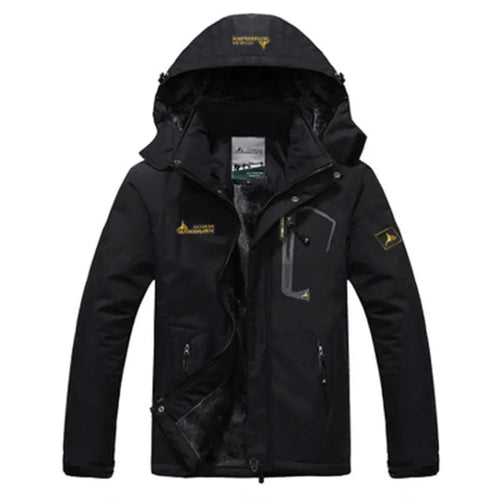 Winter Parka Men Windbreak Plus Thick Warm Windproof Fur Coats Male