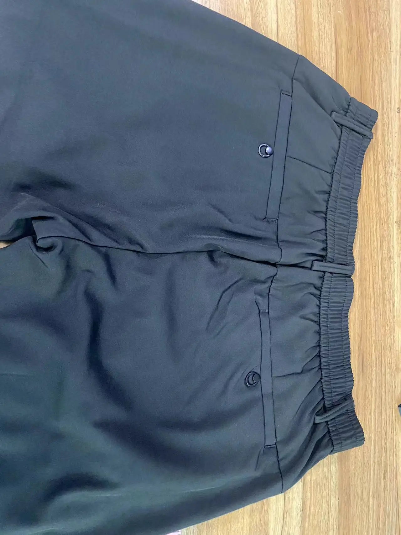 2024Winter velvet Casual Pants Men Thick Business Stretch Slim Elastic