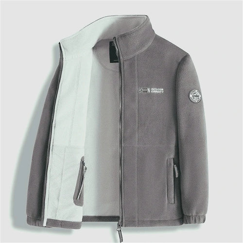 Brand New Winter Jacket For Men Thick Polar Fleece Outdoor Quality