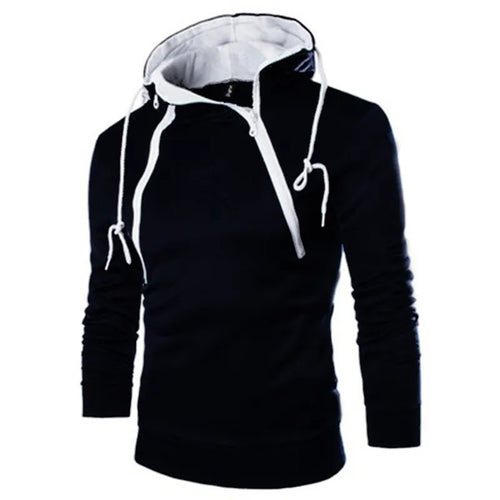 Men's Hoodies Long Sleeve Sweatshirts for Men Zipper Hooded Pullover
