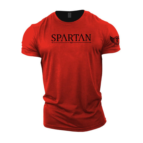 Retro Spartan T-shirts Men Clothes Y2K Summer Short Sleeve Tees Man