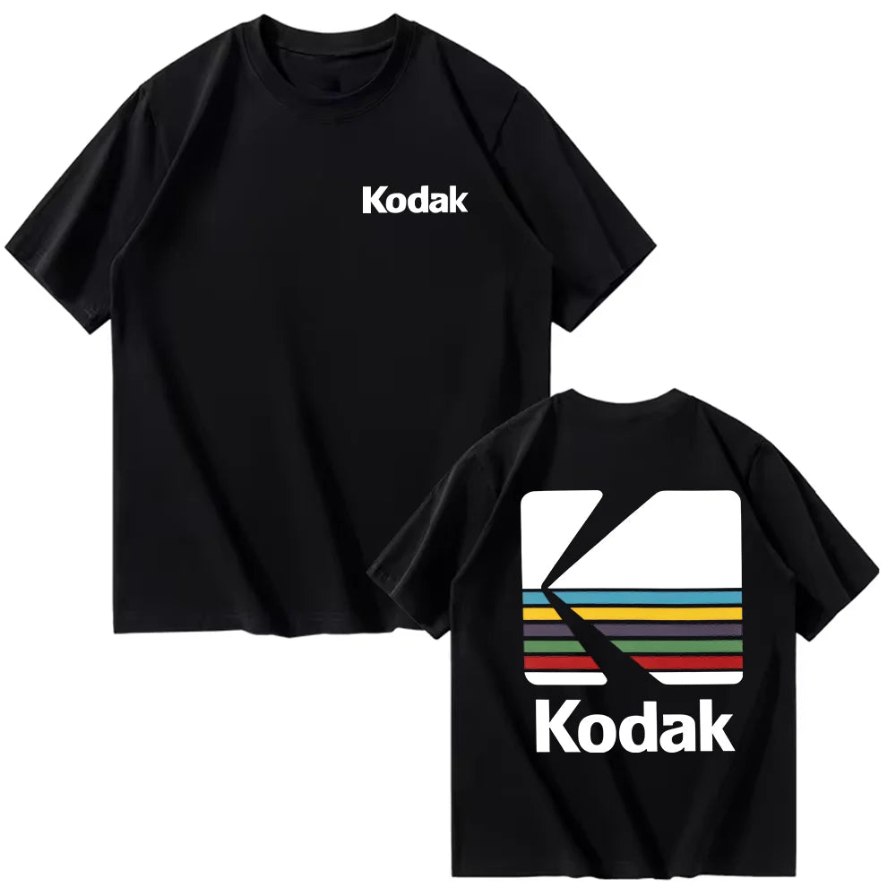 Kodak Summer Brand Bestseller 100% Cotton Solid Color Versatile Men