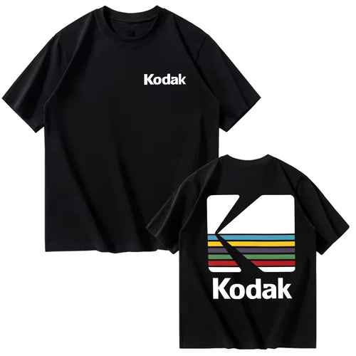 Kodak Summer Brand Bestseller 100% Cotton Solid Color Versatile Men