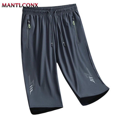 Quick Dry Shorts Men Summer Thin Short Pants Running Sports Bottom Gym