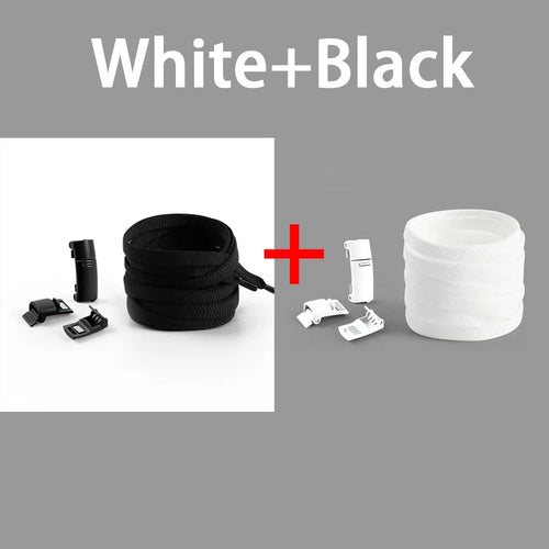 Magnetic Locking Shoelaces without ties Sneakers elastic laces