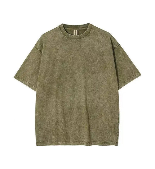 Custom Your LOGO Hip Hop Streetwear Men 100% Cotton T-shirts Oversized