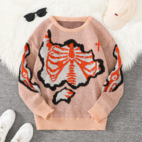 New Popular Spring and Autumn Bone-Shaped Butterfly Jacquard Pattern
