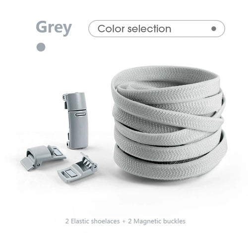 Magnetic Locking Shoelaces without ties Sneakers elastic laces