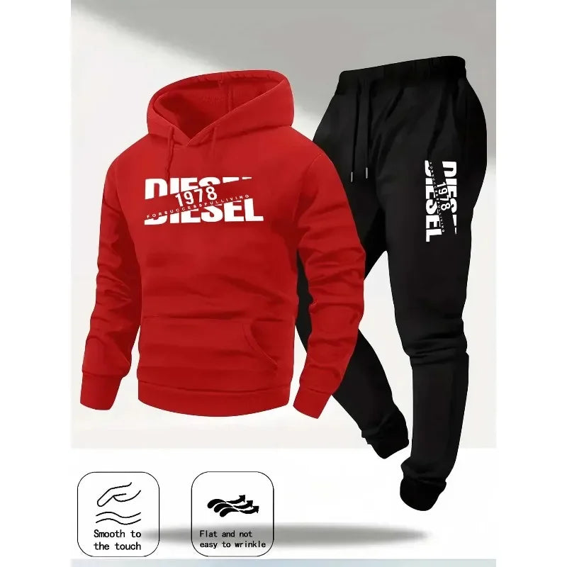 2025 popular autumn and winter new hooded sportswear sportswear