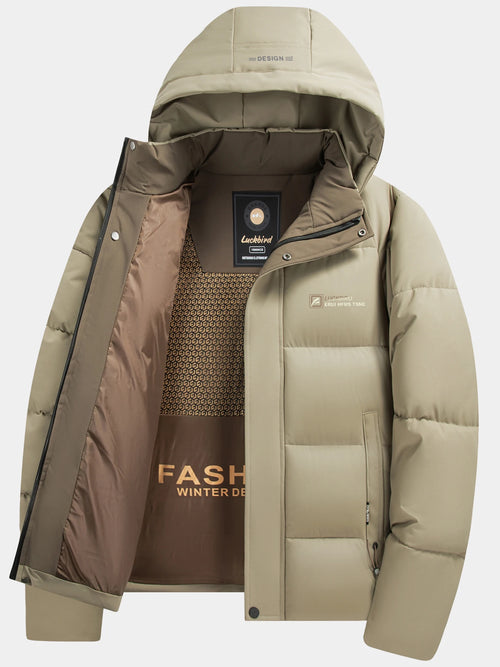 Men's winter warm cotton jacket for men's casual business trendy