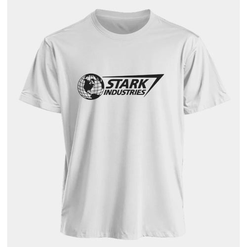 Marvel Men's and Women's T-shirts Iron Man Stark Industries Summer