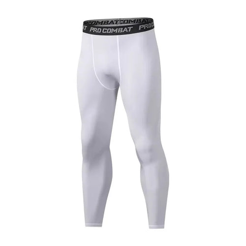 New Men's Tight Sports Pants Slim Pants Autumn And Winter Thermal