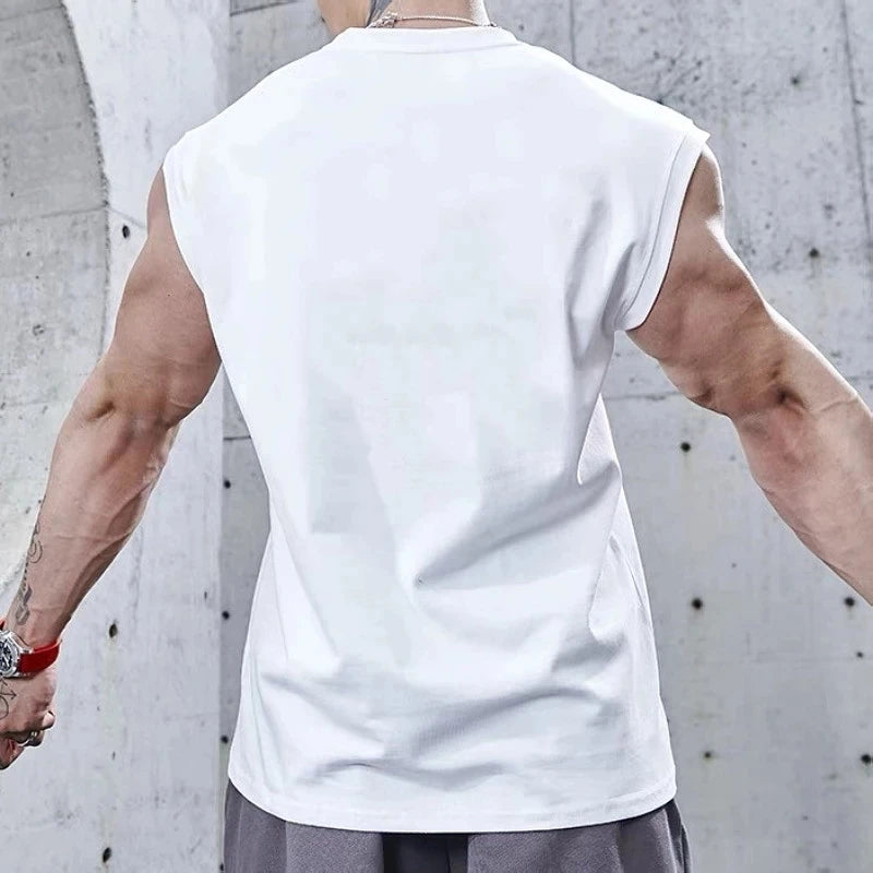 NEW Bodybuilding Sports Tank Tops Men Gyms Fitness Workout Sleeveless