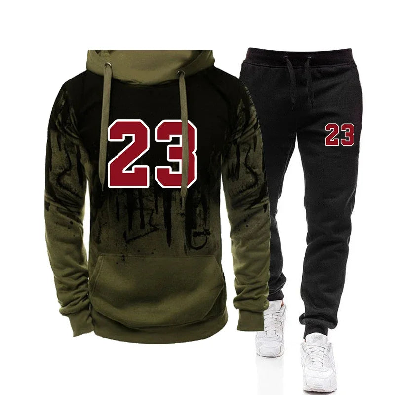 Casual Hoodies Jogging Sweatshirts for Men Top Fashion Comfortable