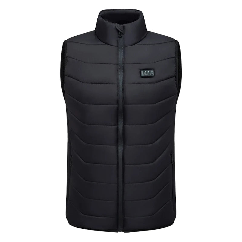 New Loose Casual Stand Up Collar Winter 28 Zone Intelligent Heating