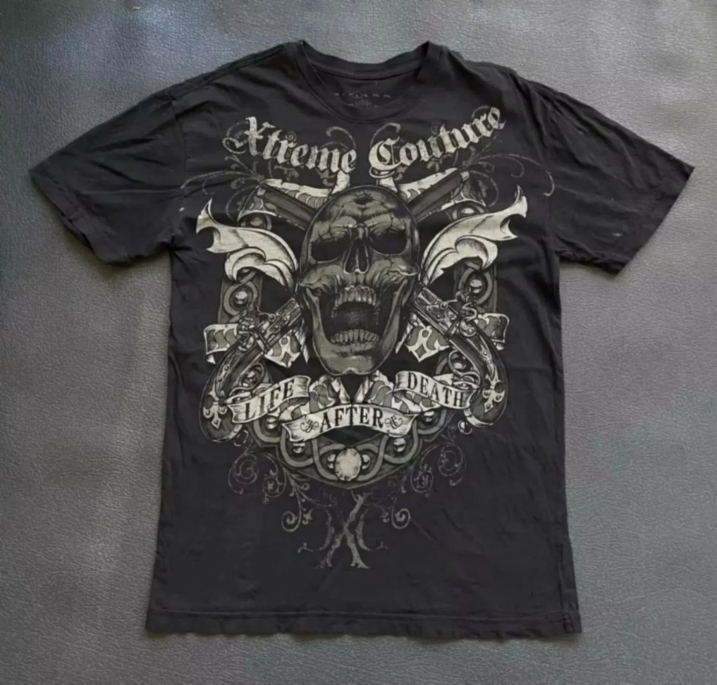 Hot selling new men's summer skull angel wing print comfortable and