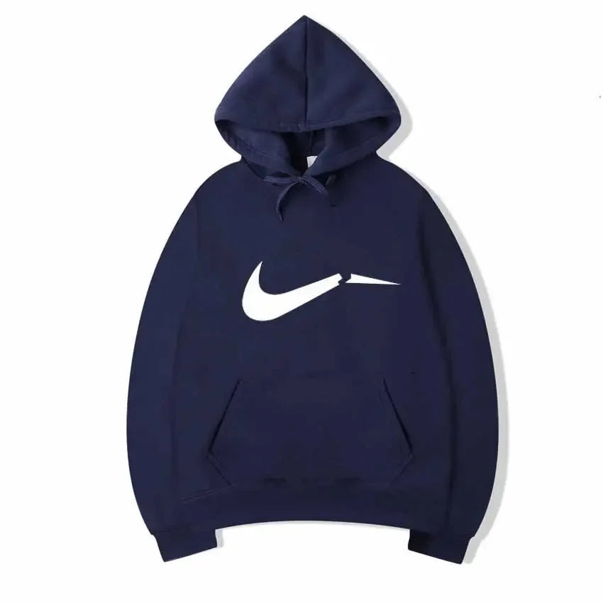 The new men's simple and fashionable hooded sports hoodie for the