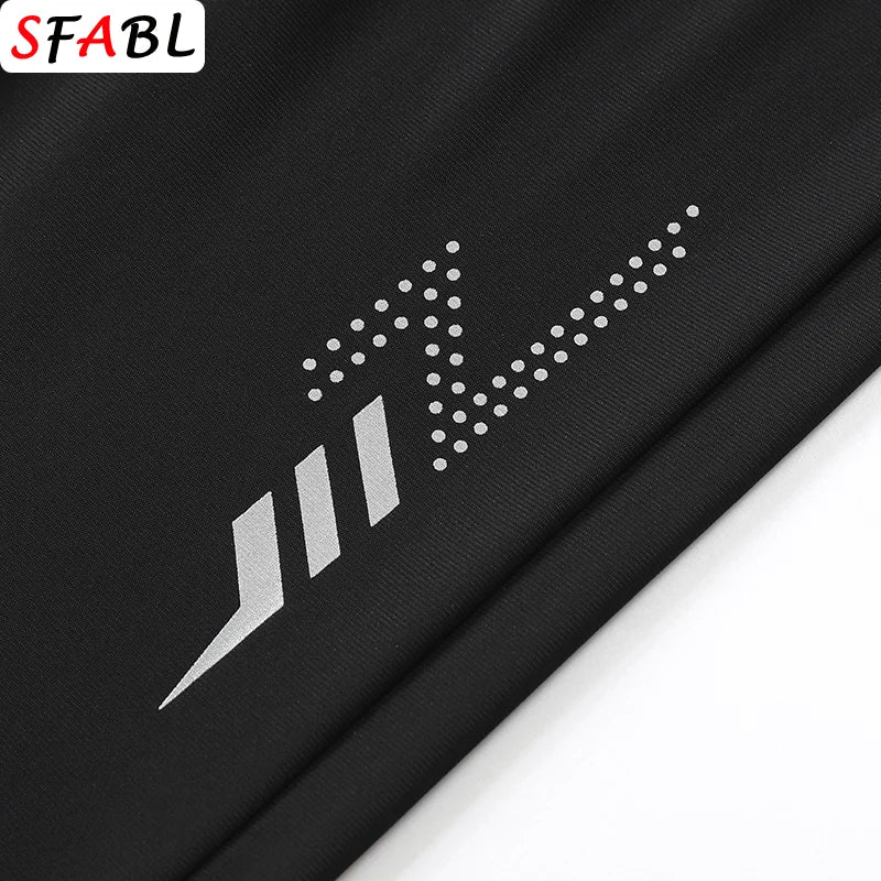 3 Pieces New Running Shorts Men Gym Sports Shorts Quick Dry Workout