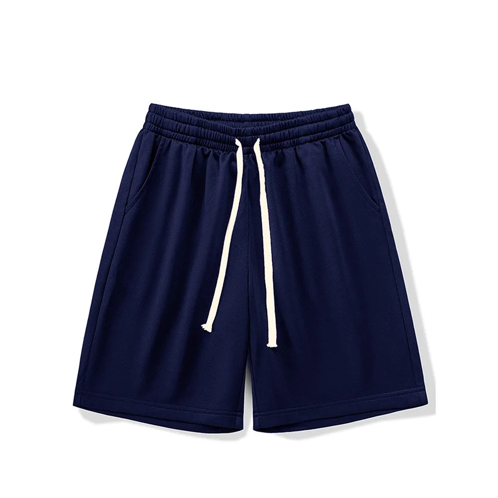 Summer New Drawstring Shorts Men Casual Jogger Sweathshorts Casual