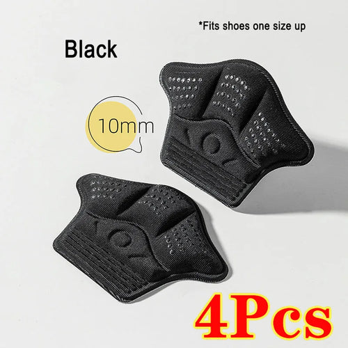 4Pcs Heel Stickers Heel Protectors Sneaker Shrinking Size Insoles