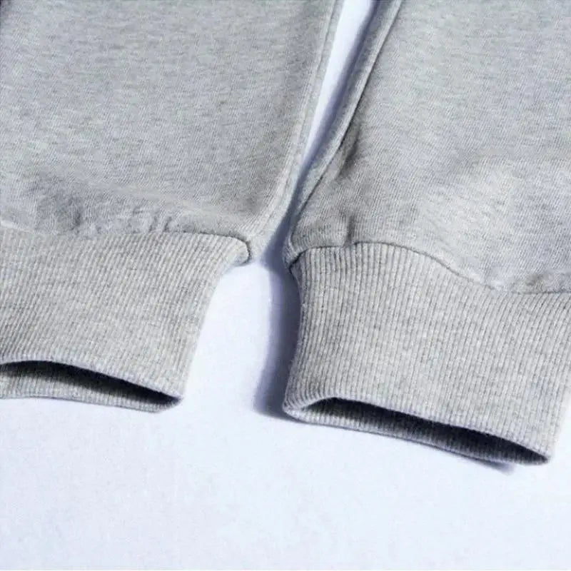 Spring and Autumn Fleece Men's Pants Casual Pants Men's Sports Jogging