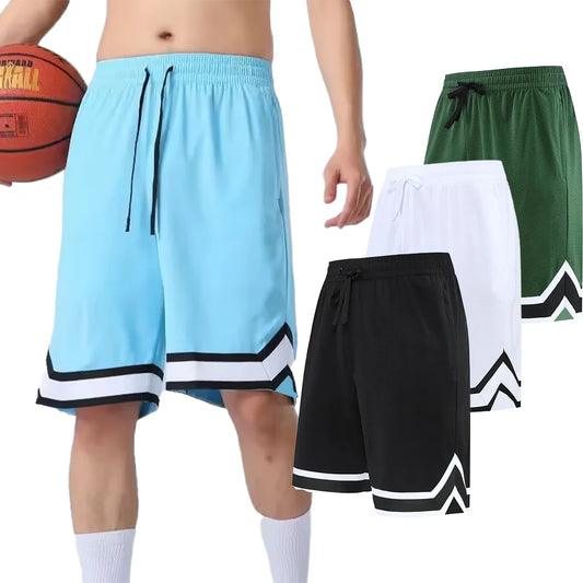 Summer Running Basketball Shorts Men High Quality Elastic Waist Shorts